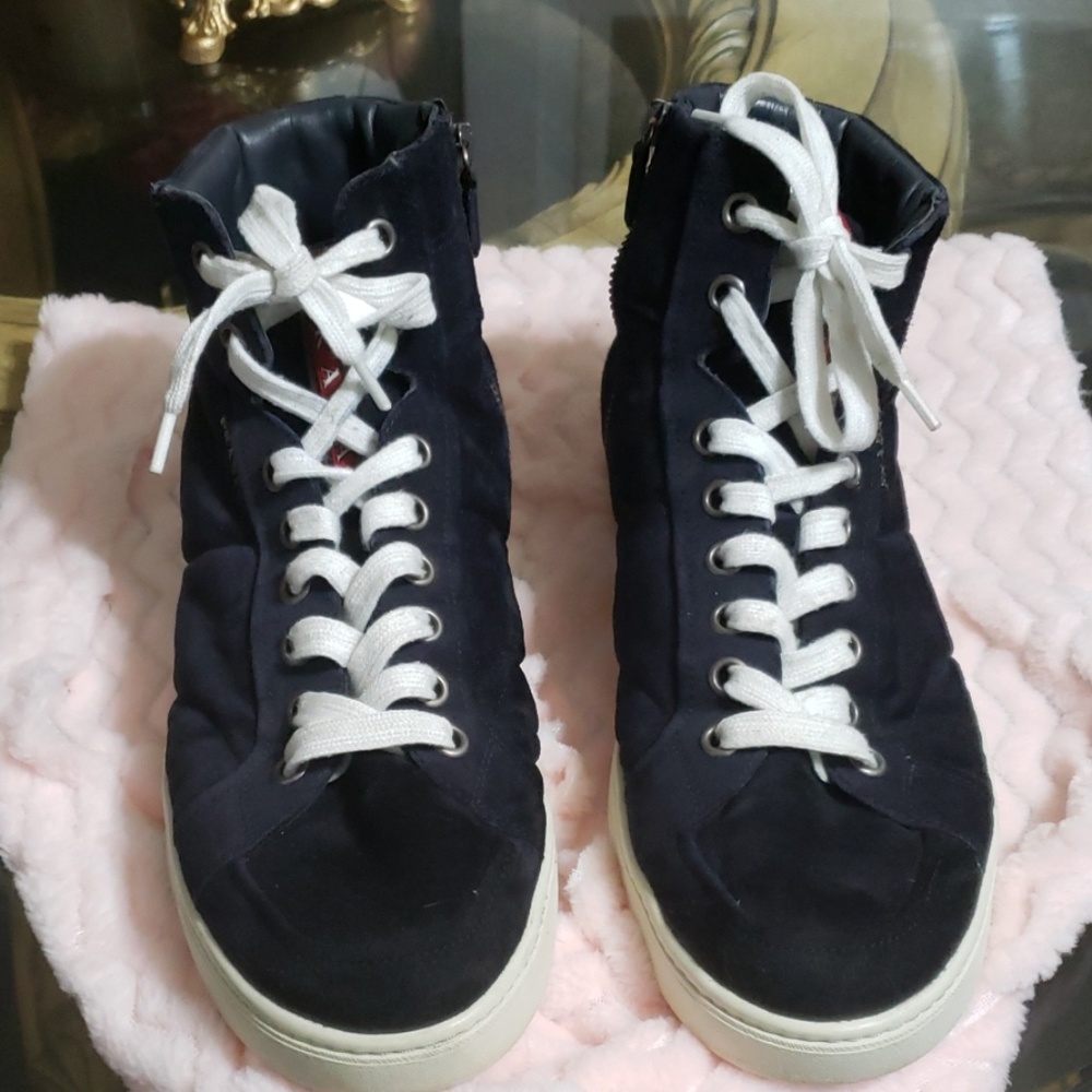 PRADA SHOES. (Leather and Suede).